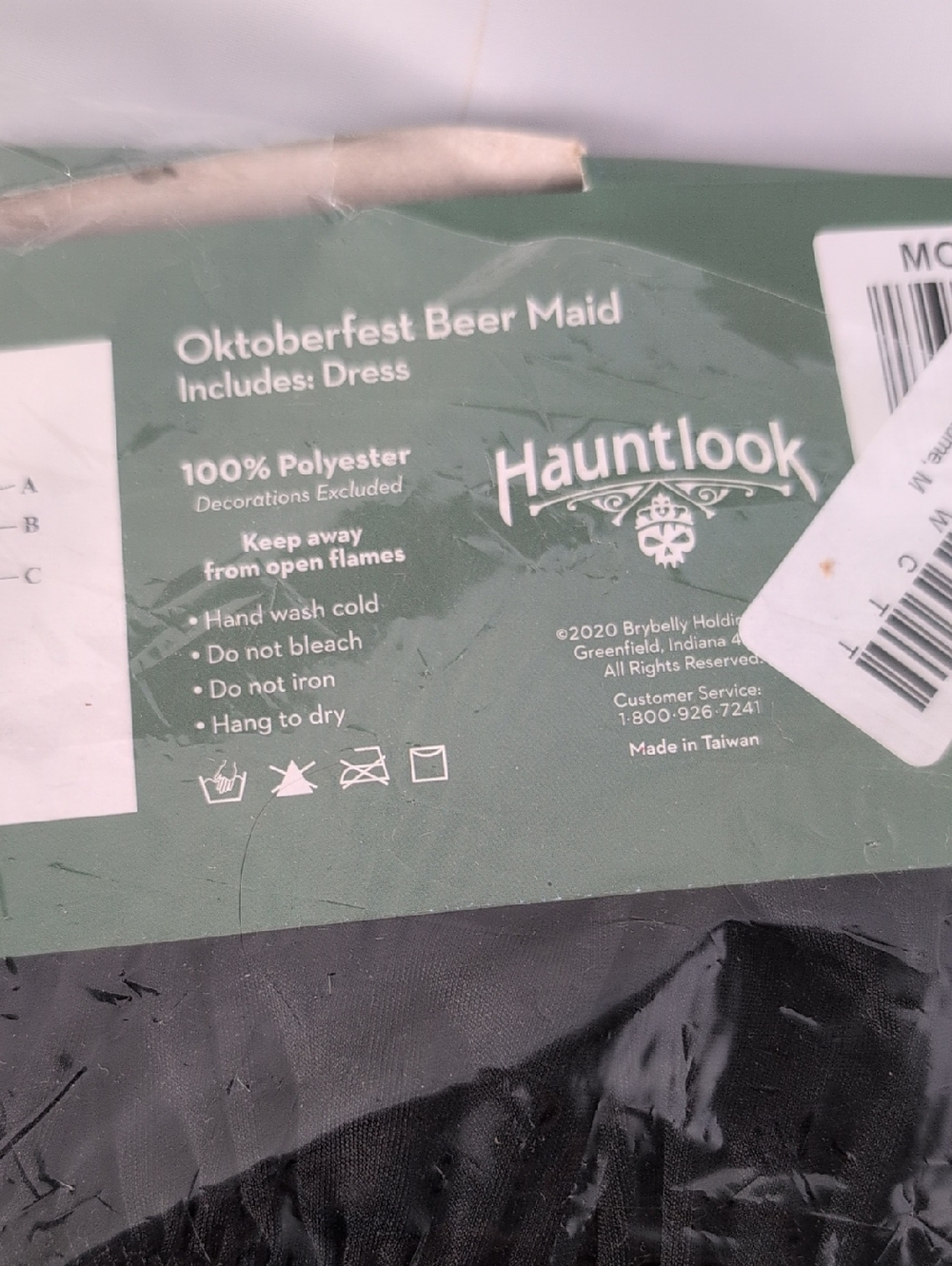 Hauntlook Oktoberfest Beer Maid Halloween Costume Size Medium - Picture 6 of 6